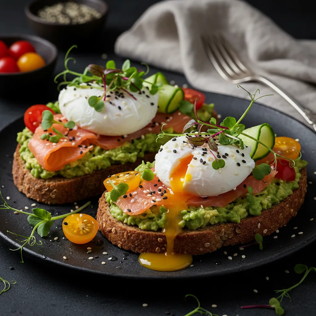 Morning Salmon Toast